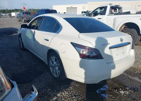 2014 Nissan Maxima 3.5 S z USA, uszkodzony, nr VIN 1N4AA5AP3EC448948